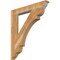 Ekena Millwork Olympic Traditional Rough Sawn Bracket, Western Red Cedar, 4"W x 32"D x 36"H BKT04X32X36OLY01RWR - alternate 1
